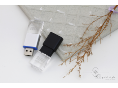 S2000 伸縮式壓克力水晶碟 (Retractable Crystal Style USB Flash Drive)